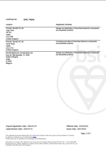  - Linh Kiện Điện Tử Element14 - Element14 Pte Ltd